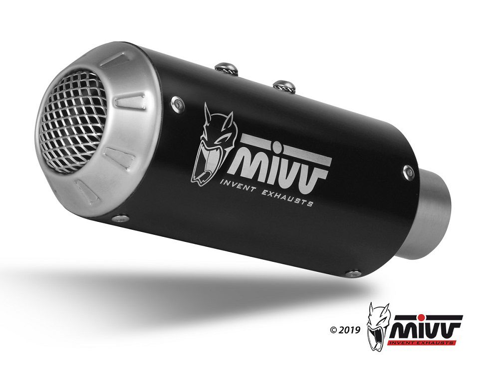 MIVV MK3 RVS black demper Kawasaki Ninja 125 / Z125 '19- - MDI
