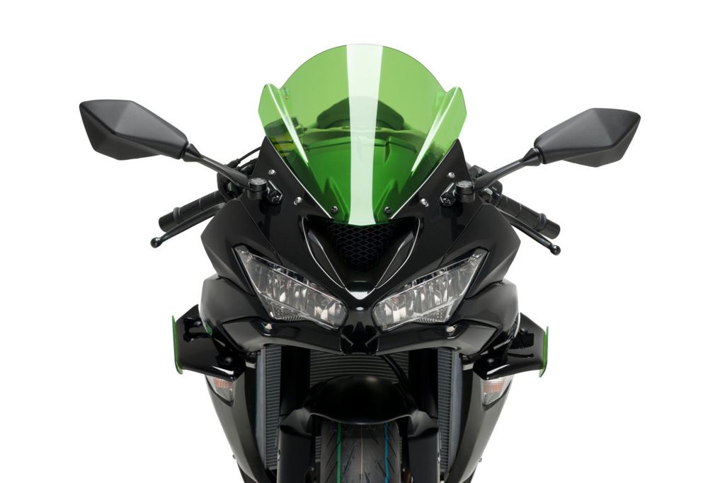 Side Spoiler Downforce Sport Puig Kawasaki ZX6-R '19- - rood - MDI