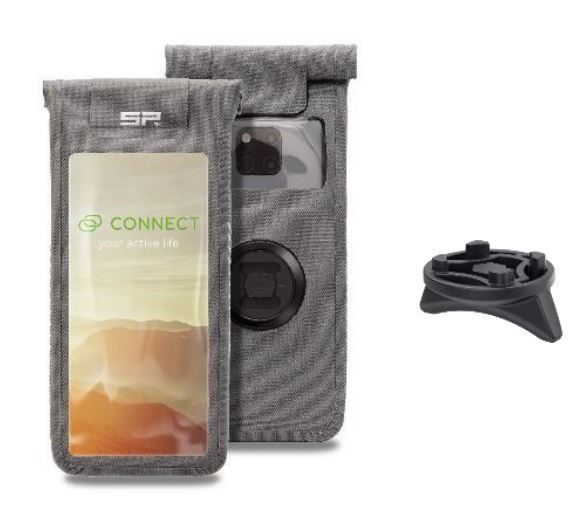 Telefoonhouder universeel Medium grijs
