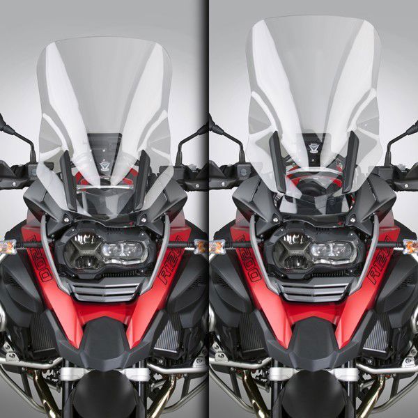 Vervangingsruit ZTechnik Touring transparant BMW R1200/1250GS LC