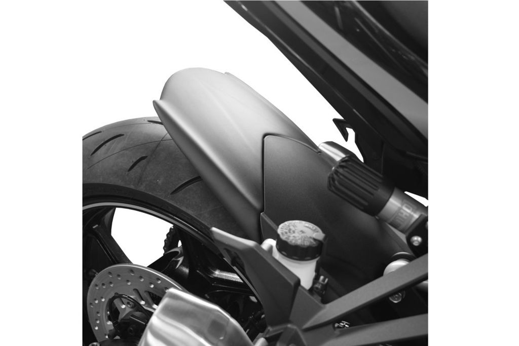 Achterspatbord verlenger mat zwart Kawasaki Z1000/SX / Ninja 1000