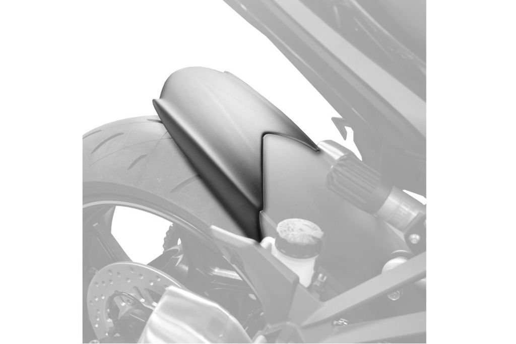Achterspatbord verlenger mat zwart Kawasaki Z1000/SX / Ninja 1000