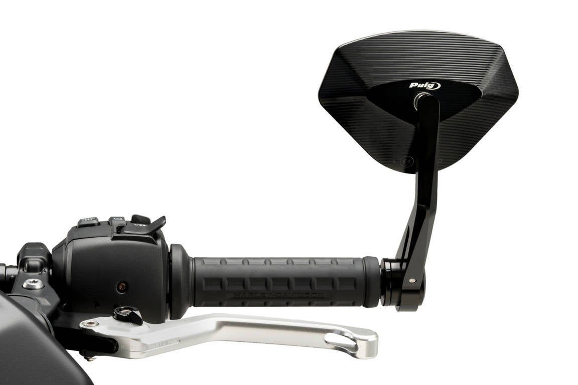 Rétroviseur de guidon HIGHSIDER pro Stealth-X1 - noir - la paire - BIHR