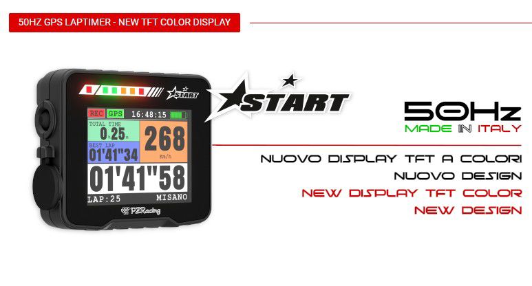 GPS laptimer Start Basic PZRacing with data acquistion - MDI-online.nl